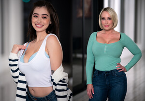 You're Under OUR Roof Now! - Girlsway - Lesbian Sexy Gallery