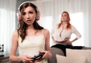 Maya Woulfe, Taylor Gunner - The Tickle Monster - Girlsway - Lesbian Picture Gallery