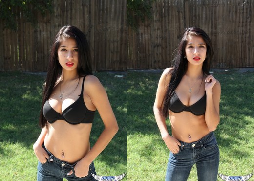 Megan Montero - Topless In Jeans - SpunkyAngels - Solo Hot Gallery