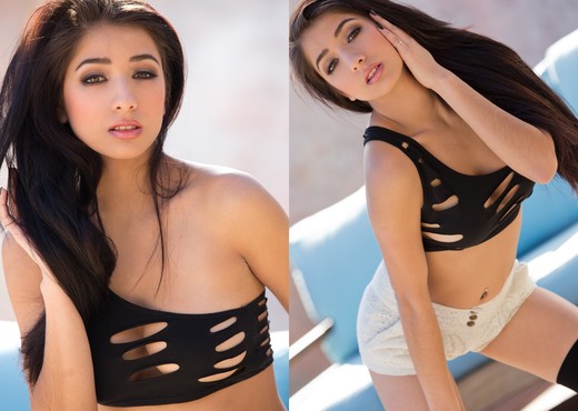 Megan Salinas Is Hot To The Touch - Solo Hot Gallery