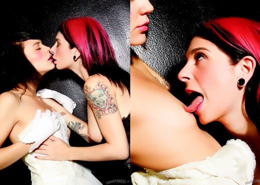 Allister, Joanna Angel - Dress Up - Lesbian Image Gallery