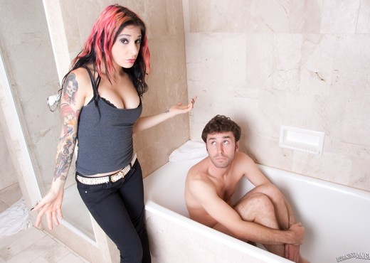 Joanna Angel - Paris Bathroom Fuck - Hardcore Nude Pics