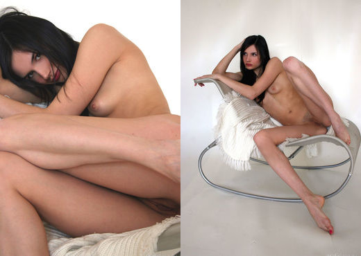 Katya N - Shades of Grey - Erotic Beauty - Solo Sexy Gallery
