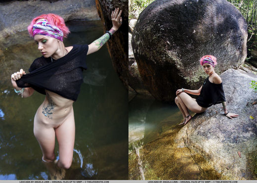 Leocadia - Waterfall - The Life Erotic - Solo Image Gallery