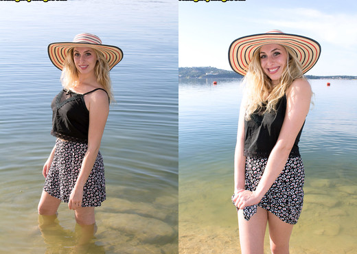 Camille - Out By The Lake - Naughty Mag - Amateur TGP