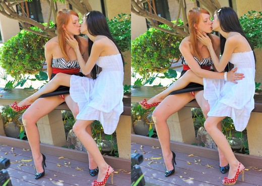 Lacie & Tamara - FTV Girls - Lesbian Image Gallery