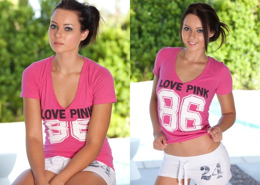 Natasha Belle - Cute In Pink - Solo Image Gallery