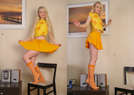 Olya N - Olya - Yellow - Stunning 18 - Teen HD Gallery