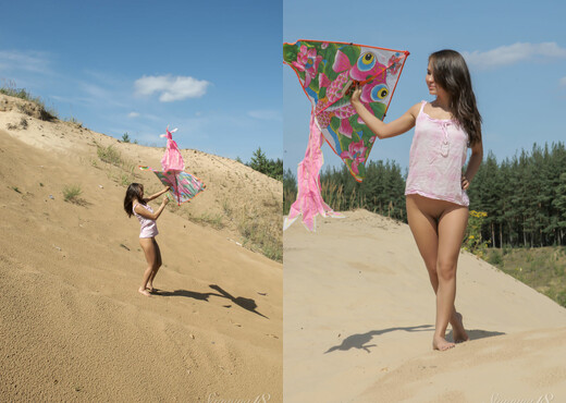 Georgette P - Georgette - With the Kite - Stunning 18 - Teen Hot Gallery