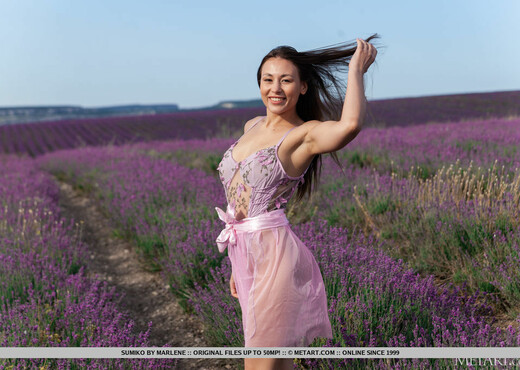 Sumiko - Lavender Fields - MetArt - Solo Image Gallery