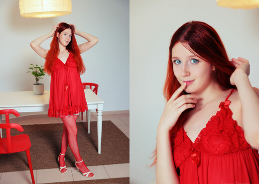 Alice - All Red - Eternal Desire - Solo Sexy Photo Gallery