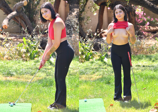 Luna - She Is Good With A Putter - FTV Girls - Solo Image Gallery