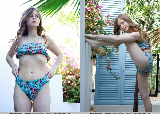 Violeta - Garden Oasis - MetArt - Solo Porn Gallery