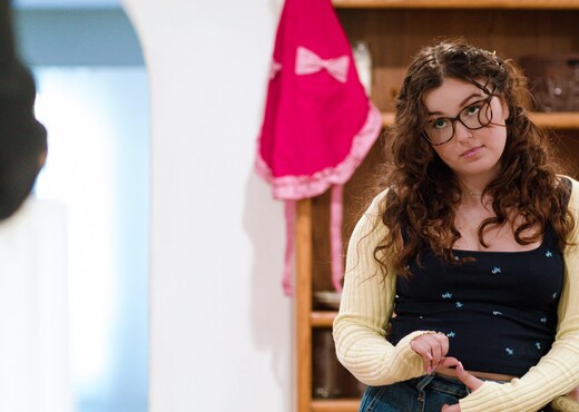 Leana Lovings, Little Puck - Strap-On Shock - Girlsway - Lesbian Nude Pics