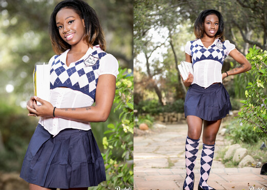 Lacey London, Ray Black - Black To School 2 - Scene 3 - Ebony Hot Gallery