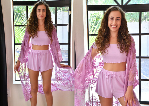 Scarlett - Purple Nightie - FTV Girls - Solo Sexy Gallery