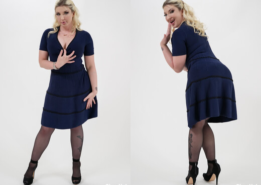 Leya Falcon Lusts For Gloryhole Cock - DogFart - Blowjob HD Gallery