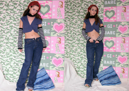 Nelly J - Nelly - My Favorite Jeans - Stunning 18 - Teen HD Gallery