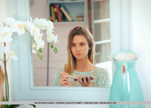Mia Bloom - Baby Blue Bliss - MetArt - Solo Image Gallery