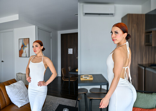 Geni - White Dress Tease - FTV Girls - Solo HD Gallery