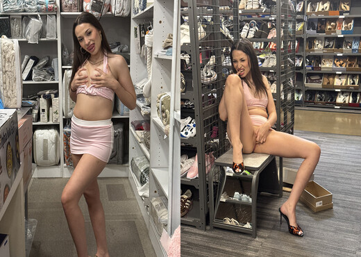 Lola - At The Shoe Store - FTV Girls - Solo Nude Gallery